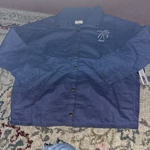 SOCIETY AMUSE BUTTON UP THIN JACKET